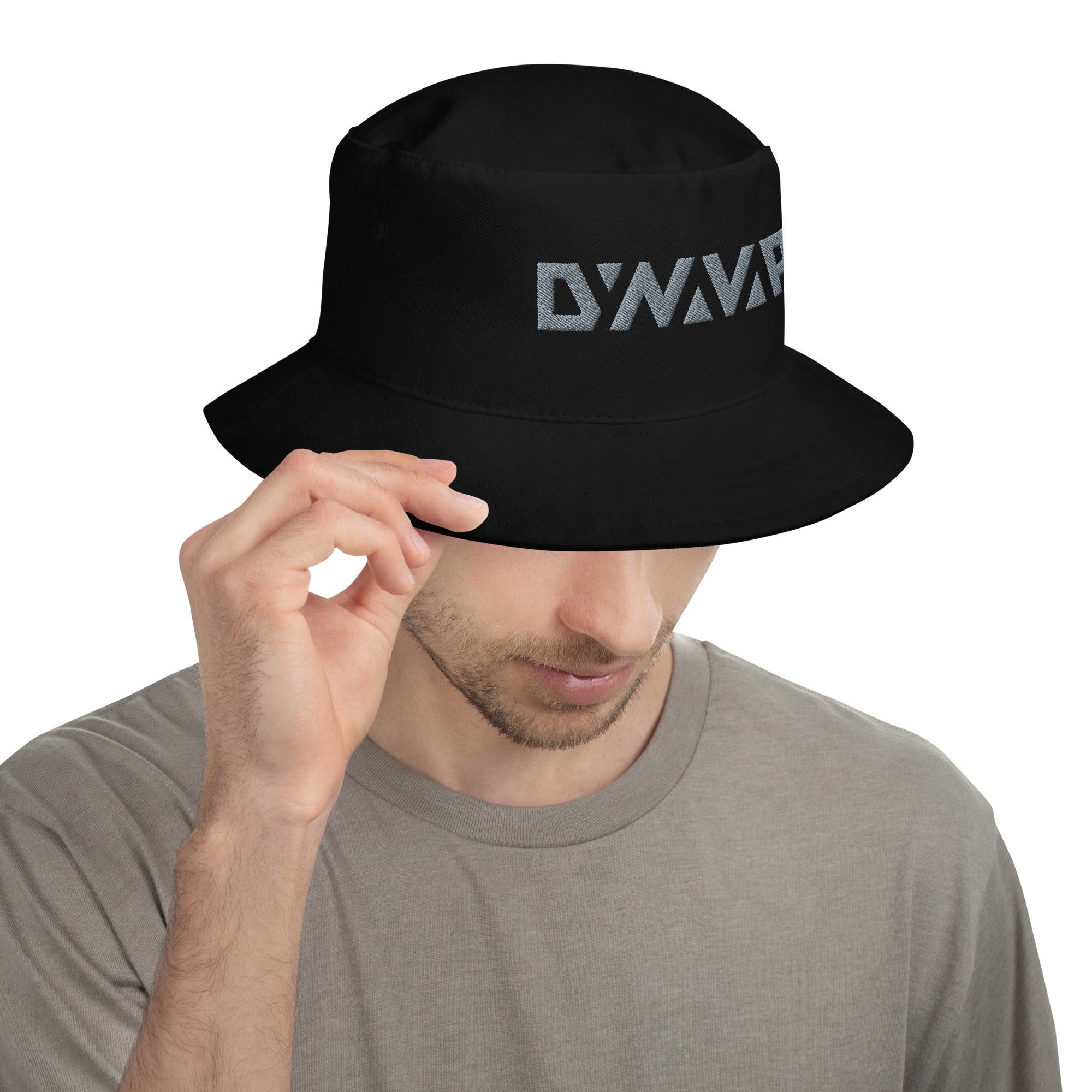 DynaVap Bucket Hat: Black with Grey Logo - DynaVap