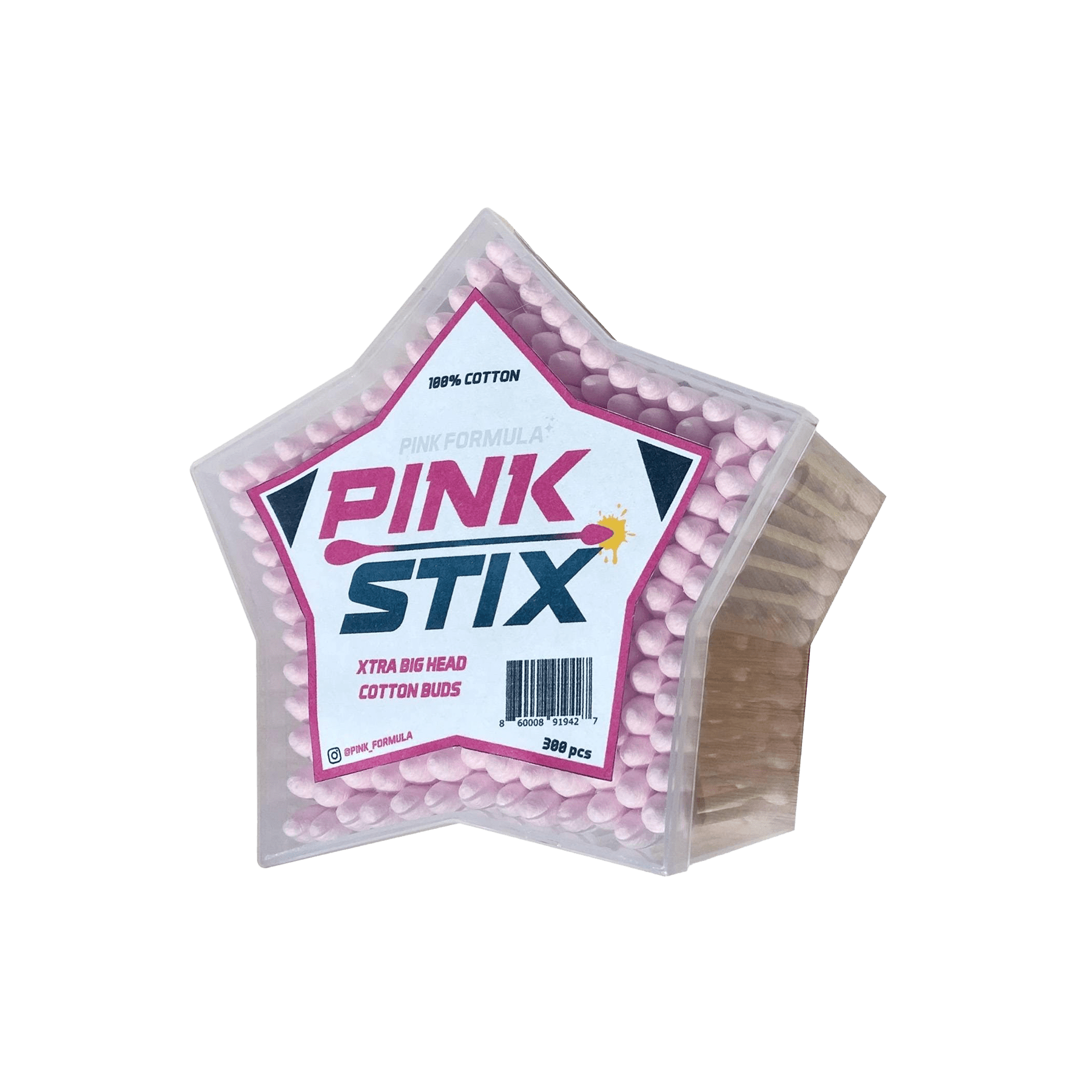 Pink Stix - XL Cotton Heads: Single Pack - DynaVap